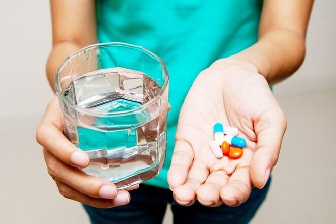 Pastillas para el dolor lumbar.